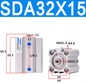 SDA32X15 Пневматический цилиндр