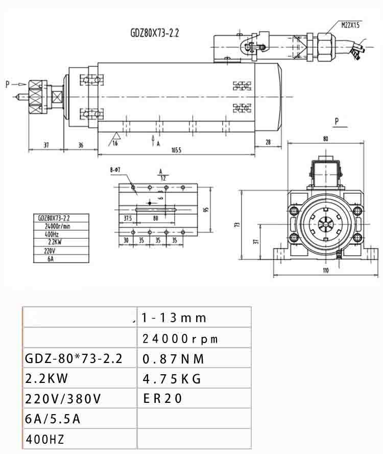 GDZ80X73-2.2