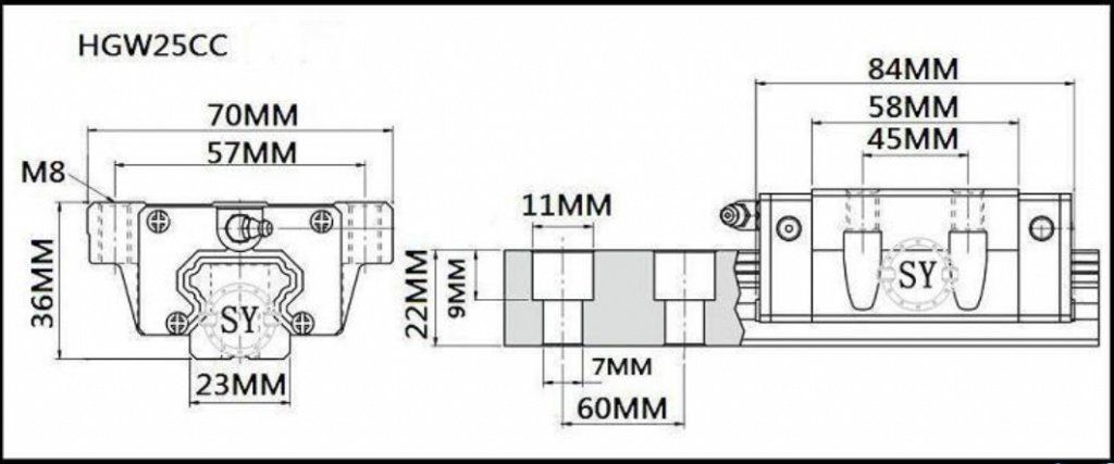 Рельса mgn9 чертеж