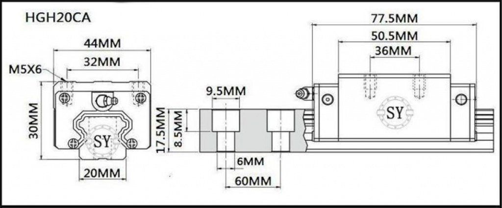 44 20 ca. Подшипник линейный каретка HGH 30c. Рельс HIWIN hgr20 чертеж. Каретка HIWIN hg20 чертеж. Линейный подшипник HGH 20.