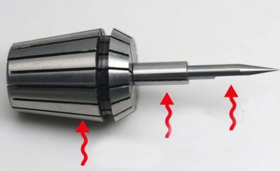 картинка Переходник для фрез на 4мм с 6мм от магазина 999CNC.RU