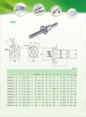 картинка DFU1605 Гайка ШВП от магазина 999CNC.RU