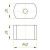 картинка TR12x3 POM гайка капролон графитонаполненный от магазина 999CNC.RU