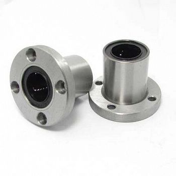 картинка LMF25UU  Шариковая втулка с фланцем от магазина 999CNC.RU