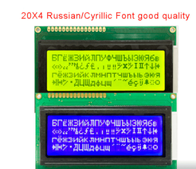 LCD2004 RUS жзеленый ЖК-дисплей LC2041 9860 мм